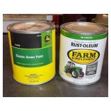 John Deere Classic Green and Rust-Oleum JD Green 1