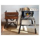 Ryobi 10" Table Saw BTS10S With Workmate 200