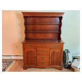Cherrywood Hutch Cabinet 50x20x70 Inches