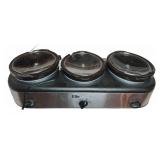 Elite Triple Slow Cooker Buffet Server