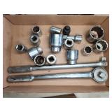 SK Hand Tools Sockets and Ratchets Set