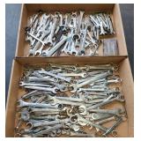 Box Lot of Assorted Combination Wrenches