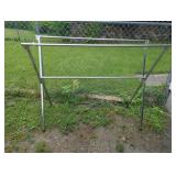 Folding Metal Clothing Rack