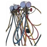 Refrigerant Manifold Gauge Set With Hoses