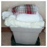 Mixed Throw and Electric Blankets