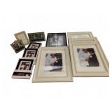 Picture Frames, 11 Pieces Assorted Brands