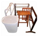 Wooden Quilt Racks and Dï¿½cor Items