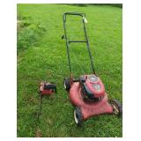 Craftsman 6.5 HP Lawn Mower & Homelite XL Chainsaw