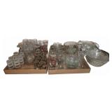 Glassware Including Pitchers and Bowls