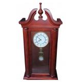 Bulova Westminster Ave Maria Wall Clock Wood Case