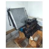 Seized Mercury Marine GM Inline 4 Engine