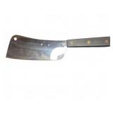 Sabatier Meat Cleaver with Black Handle