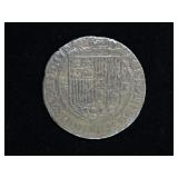 Spanish 4 Reales Coin, 1474-1504, Seville Mint