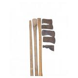 4 Axe Heads, 1 Hammer Head, and 3 Ax Handles