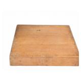 Vintage Square Wooden Butcher Block