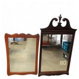 Wood-Framed Wall Mirrors