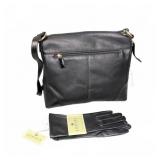 Stone Mountain Leather Bag and Fownes Gloves
