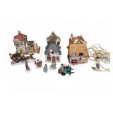 Dept 56 Porcelain Village Buildings Set