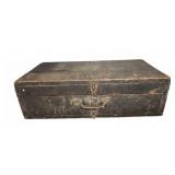 Wooden Storage Box With Handle And Latch