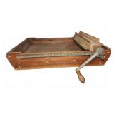 1875 Dairymenï¿½s Supply Co. Table Top Butter Churn