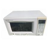 Sharp Carousel White Countertop Microwave Oven