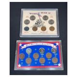 World War II US Coin Collection Sets in Holders