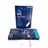 Project Source Toilet Seat and Kitchen Faucet Set
