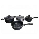 4-Piece Cookware Set with Glass Lids