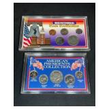 Two U.S. Coin Sets Bicentennial and Presidents