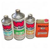 Winchester Ball Powder & Meteor Black Powder Cans