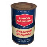 Union Carbide Calcium Carbide 2 Pound Tin Can
