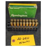 Remington 22-250 Ammunition 38 Rounds