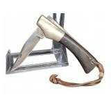 OGG Folding Pocket Knife with Wood Handle
