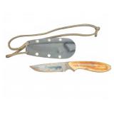 Carter Fixed Blade Knife with Bone Handle