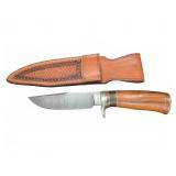Farr Damascus Steel Fixed Blade Knife