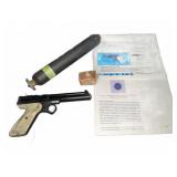 Crosman 116 .22 Air Pistol With CO2 Cylinder