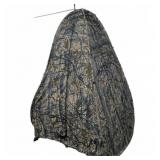 Camo Hunting Blind W/ 2 Folding Tripod Stools