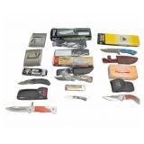 Pocket Knives: Schrade, Ridge Runner, Timber Wolf