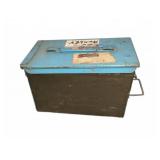 Metal Ammo Storage Box with M1 Garand Clips