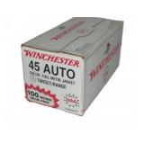 Winchester .45 Auto 230gr FMJ 100 Round Value