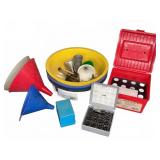 Reloading Die Box, Funnels, and Shell Sorters