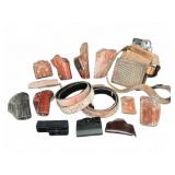 Leather Belts and Holsters