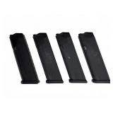 (4) Glock 9mm 10-Round Magazines