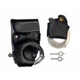 Smith & Wesson Handcuffs with Leather Cases Keys