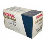 Federal Gold Medal GM205M Small Rifle Primers Box