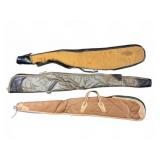 Three Padded Rifle or Shotgun Cases