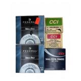 Federal and CCI Small Rifle and Pistol Primers