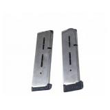 Wilson Combat 1911 Magazines Stainless Steel Pair