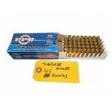 PPU 7.63x25 Mauser FMJ Ammunition, 45 Rounds