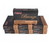 7 Boxes PMC Bronze 223 Remington 55gr FMJ